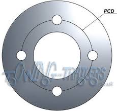 Trailer Wheel Pcd How To Work Out 4 And 5 Stud Pcds With