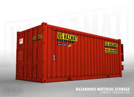 shipping container chemical storage