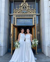 sf city hall weddings leece stylz by