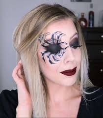 y spider makeup halloween look