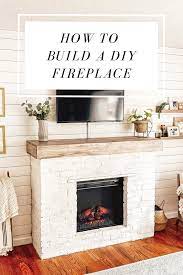 electric fireplace diy fireplace