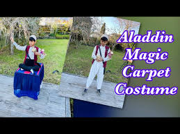 diy aladdin magic carpet costume diy