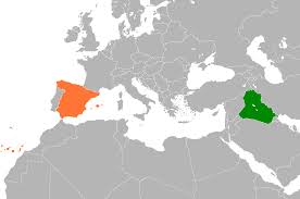 Spain map also shows that spain is located on the iberian peninsula. Iraq Spain Relations Wikipedia