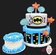 Batman First Birthday Cake Amp Baby Smash Cake By Hc Boy Birthday  gambar png