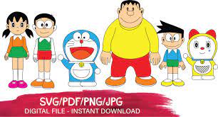 Doraemon Svg Japanese Animation Svg Doraemon Clipart Svg