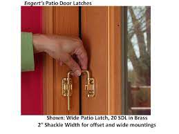 Patio Door Latch Collection Engert S