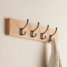 Steel Hooks Wood Coat Hanger