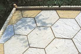 Hexagonal Paving Gryphonn Concrete