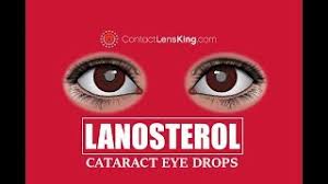 lanosterol eye drops for cataracts