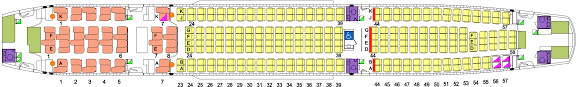 review qantas airbus a330 economy