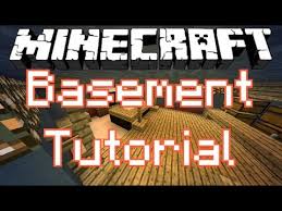 basement minecraft tutorial you