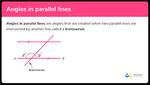 Angles In Parallel Lines Gcse Maths
