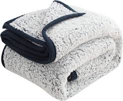emme plush eco friendly sherpa blanket