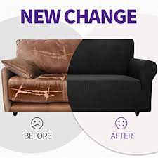 Sofa® can provide you with professional reupholstery services. Buy Znsayotx Super Stretch Couch Cover Universal Sofa Covers For Living Room Dogs Pet Friendly Furniture Protector Fitted Spandex Sofa Slipcovers With Anti Slip Foam Sticks Black Sofa Online In Kazakhstan B08br4pvvz