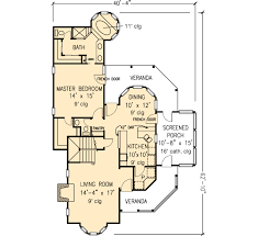 House Plan 90342 Victorian Style With