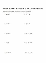 Solving Quadratic Equation By