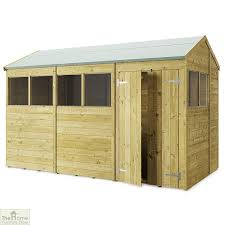 Tongue And Groove Apex Garden Shed 12