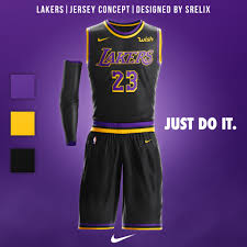 The store tweeted a picture of the new lakers uniforms, and fans were shocked to see the traditional golden shade replaced by a much lighter yellow. Srelix Nba Jersey Concepts