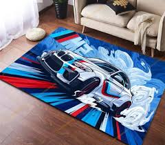 cool racing car pattern carpet for