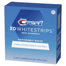 crest 3d whitestrips professional