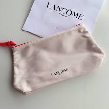 whole lancome makeup pouch canvas