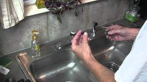 moen kitchen faucet broken lever handle