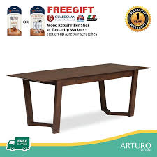 Great savings & free delivery / collection on many items. Arturo Vitas Extendable Dining Table 1 6m Extendable 0 4m Rectangle Table Free Shipping To West Malaysia Building Materials Online