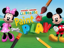 mickey mouse clubhouse paint and play