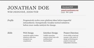 20 Free Resume Cv Html Website Templates And Layouts Designmodo