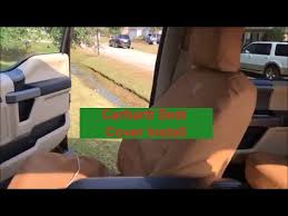 Covercraft Carhartt Seat Covers Install