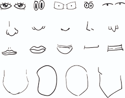 printable eyes nose mouth templates