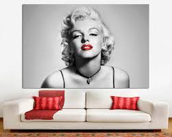 Marilyn Monroe Canvas Print Modern Wall