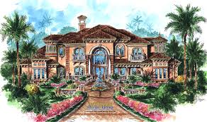 They're perfect if you live in a warmer climate where snow and ice combined with extremely low temperatures are not a big problem. Spanish House Plans Spanish Mediterranean Style Home Floor Plans