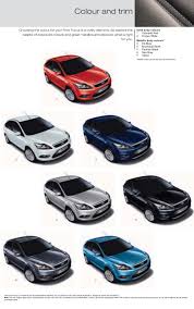 ford uk paint charts