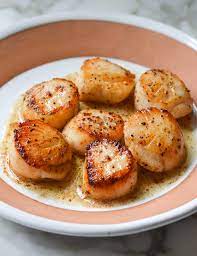 pan seared scallops with lemon er