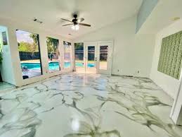 Make Concrete Look Like Marble Floors