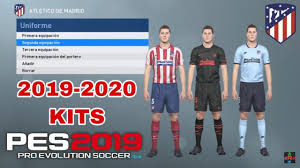 To download atletico madrid kits and logo for your dream league soccer team, just copy the url above the image, go to my club > customise team > edit kit > download and paste the url here. Pes 2019 Kits Atletico Madrid 2019 2020 Iamrubenmg Youtube