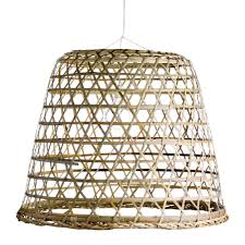 Woven Bamboo Hanging Basket Woven Shades Basket Lighting