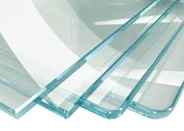 flat surface clear tempered glass