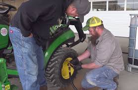 Tractor Time With Tim Fills His Tires With Beet Juice Rim