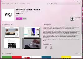 The new wsj app is an immersive digital news experience modeled after the. Et Tu Brute The Wall Street Journal Kills Its Windows 10 Mobile Pc App