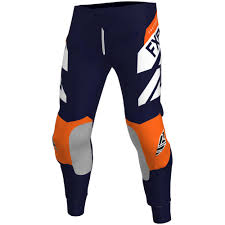 Details About Fxr Clutch Youth Mx Offroad Pants Midnight White Orange
