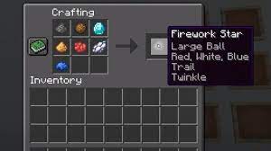 use fireworks in minecraft