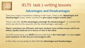 writing task 2 advanes and