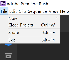 Even though adobe premiere rush is the app version of a much powerful software, it's still powerful. Solved Save As Adobe Support Community 10646768