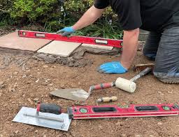 Lay A Natural Stone Paving Patio