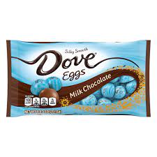 dove silky smooth milk chocolate eggs