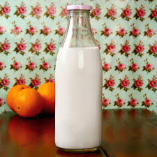 Milk Bottle With Lid 1ltr