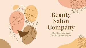 beauty salon company google slides