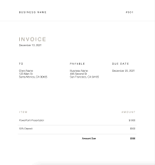 makeup artist invoice template for